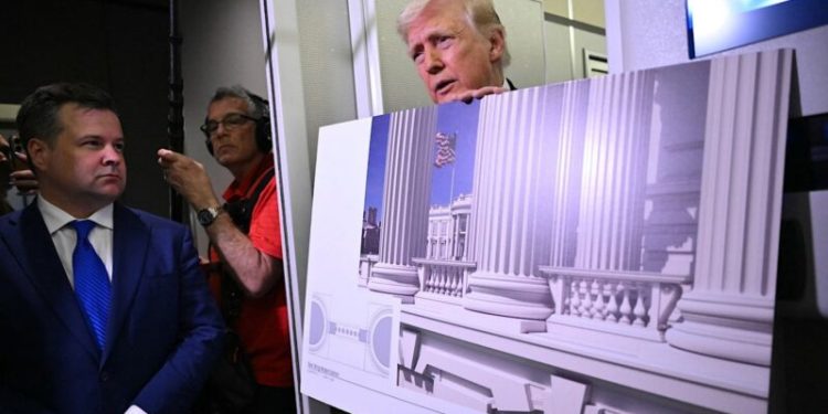Trump admin urges restoring ballroom construction in emergency motion: ‘Time is of the essence’